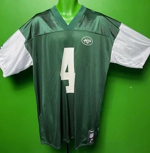 NFL New York Jets Brett Favre #4 Reebok Jersey Men's X-Large NWT - Picture 1 of 5