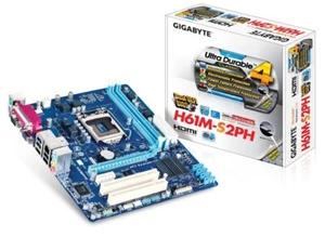 Gigabyte GA-H61M-S2PH LGA1155 Intel Core i7 i5 i3 Pentium Celeron DDR3 HDMI 1.4 - Picture 1 of 5