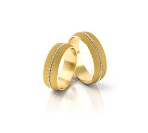 Stelmach Trauringe Modell 64 | Eheringe 6 mm Gold 333–750 inkl. Gravur & Etui - Bild 1 von 1