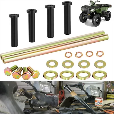 Kit de dos bujes y ejes delanteros inferiores de brazo en A Polaris Scrambler 500 97-12 2x4 4x4 Foto 1 de 4