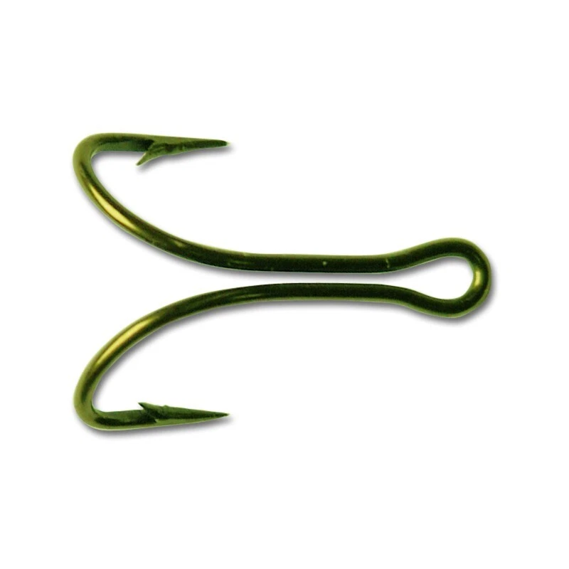 Mustad LIMERICK DOBLE GANCHO Agudos 3674-BR / 3674R Aparejos Depredador Señuelos Suaves Ji Foto 1 de 1