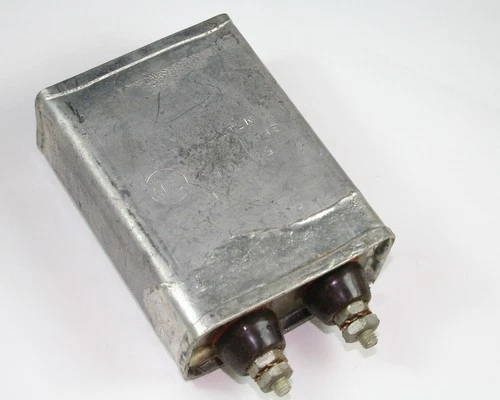 1x 2mfd 1500VDC Condensador de aceite sellado herméticamente 2uf 1500V 1.500 voltios DC Foto 1 de 1