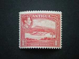 Antigua KGVI 1938 1d scarlet SG99 LMM - Picture 1 of 2