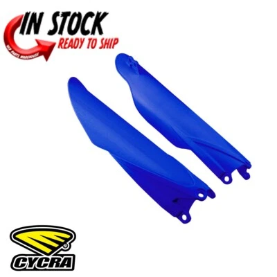 Cycra Blue Fork Guards For Yamaha YZ 250 F 450 F 10-2023 - Image 1 of 4