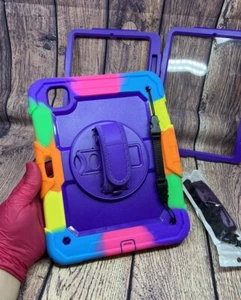 Full Body Case Shockproof Stand & Strap for iPad Pro 11 inch 2024 (M4 5th gen) - Afbeelding 1 van 17