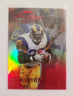 1999 Playoff Prestige SSD Spectrum Red /500 Robert Holcombe #B118 - Image 1 of 2