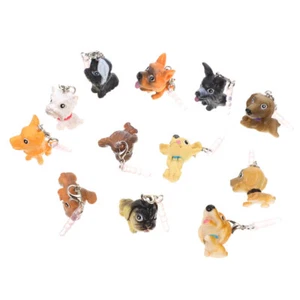 12 Pcs Écouteur De Téléphones Mobiles Bouchon Poussière Pendentif Pour Casque - Zdjęcie 1 z 12