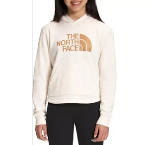 NWT The North Face Girls’ Camp Fleece Pullover Hoodie - Gardenia White - Picture 1 of 3