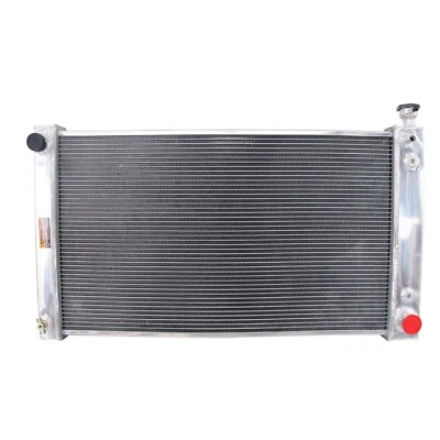 SPAWON Aluminum Radiator For 88-98 Chevrolet GMC K1500 2500 Suburban 5.0L V8 AT - Image 1 of 4