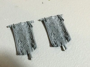 A20850 WARHAMMER 40K GREY KNIGHTS PALADIN ANCIENTS BANNER 2 PK - Picture 1 of 6