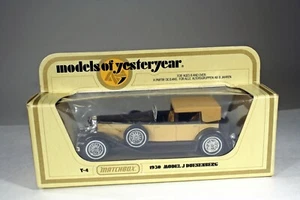 1:43 MATCHBOX MODELS OF YESTERYEAR Y-4 1930 Model J Dunsenberg - Picture 1 of 4