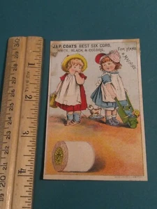 Vintage Werbung J P Coats' - Bild 1 von 4