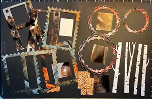 25+ Die-Cut Frames & Shapes cut from cards and books - Free Shipping! - Picture 1 of 6