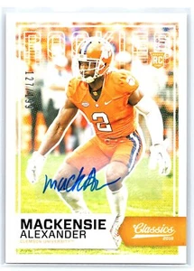 Mackensie Alexander 2016 Panini Classics 127/199 Auto Significant Signatures - Picture 1 of 2
