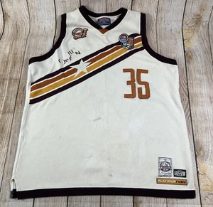 Vintage Harlem Globetrotters Basketball Platinum Fubu Jersey Geese 35 Size XL - Picture 1 of 13