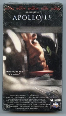 Apollo 13 VHS Tom Hanks Kevin Bacon Bill Paxton Gary Sinise Ed Harris - Image 1 of 4