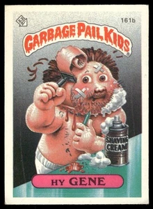 1986 Topps Garbage Pail Kids Serie 4 #161b Hy Gene 2 estrellas atrás** EX - Imagen 1 de 2
