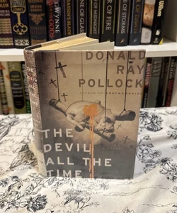 The Devil All the Time — Donald Ray Pollock (Hardcover) First Print, Ex-Lib. - Picture 1 of 11