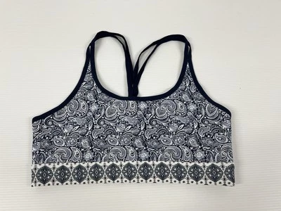 Lorna Jane Sports Bra Sleeveless Crop Tank Top Active Gym Running Women’s Size M - image 1 of 4