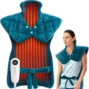 Electric Heating Pad for Neck and Back Pain Relief | Gifts for Her - Picture 1 of 9