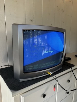 Toshiba 19" CZ19M21 Retro Gaming CRT TV Tested Works Great!!!l - Image 1 of 4