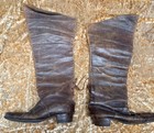 Vintage Pirate, Swashbuckler, Cavalier, Brown Leather Boots. UK10. Fabulous. 
