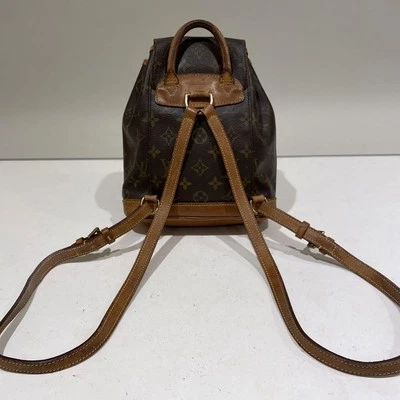 Louis Vuitton Mini Montsouris M51137 Monograma PVC H23xW20.5xD9.5cm Marrón Auténtico Foto 1 de 4