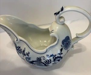Vintage Blue Danube blaue Zwiebelmuster 9,5" Sauciere Rechteck Stempel Japan Exc - Bild 1 von 10