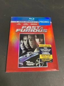 FAST & FURIOUS 4 Blu-ray 2-Disc Special Edition 2009 Sealed w/ slipcover - Bild 1 von 4