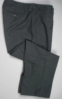 LANDS END Gray School Uniform Pencil Leg Chino Pants Womens 10 VGC - Image 1 of 4