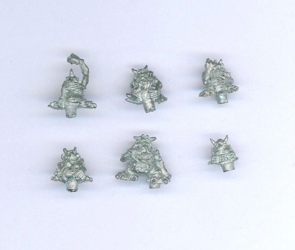 CITADEL WARHAMMER OOP 1980s CHAOS NURGLE NURGLINGS A - Immagine 1 di 1