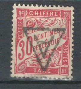 FRANCE EUROPE CLASSIC CHIFFRE TAX REVENUE OVERPRINTED USED STAMPS (FR 788) - Picture 1 of 1