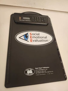 Super Duper Publications Social Emotional Evaluation Clipboard - Imagen 1 de 12
