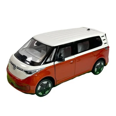 Modellino Auto Welly 1/27 Volkswagen ID. Buzz Minibus 2023 Orange - Immagine 1 di 4