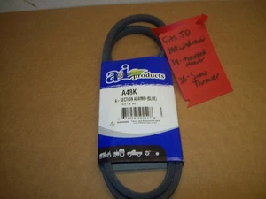 A-A48K-AI Made With Aramid Blue V-Belt (1/2" X 50" ) NOS, Free ship! - Picture 1 of 3