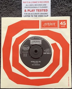 Van Morrison – Brown Eyed Girl 7'' Vinyl 1970 CLEANED/TESTED EX/M VIDEO CLIP - Picture 1 of 7