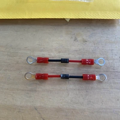 NUEVO DIODO SOLENOIDE PARA CARRO DE GOLF DE ALTA RESISTENCIA DE 3 AMPERIOS | Se adapta a bobinas de 36/48 voltios 400 2SET A Foto 1 de 2