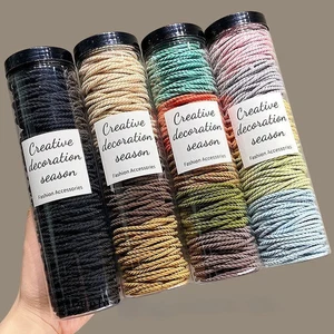 100 Pcs Seamless Elastic Hair Rings Simple Nonslip Hair Ropes Hair Ties - Picture 1 of 23