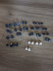 40 Pairs High Heel Shoe Repair Tips Taps Pins Dowel Lifts Replacement 4 Extra - Picture 1 of 2