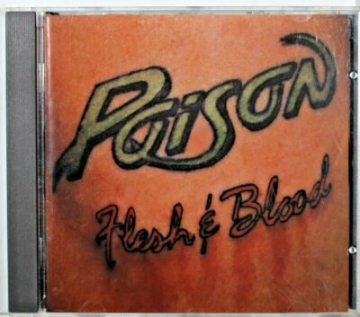 Poison  – Flesh & Blood - CD Sent Tracked  - Image 1 of 3