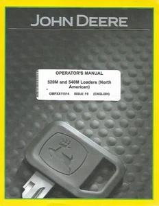 JOHN DEERE 520M UND 540M LADER BEDIENUNGSANLEITUNG - Bild 1 von 1