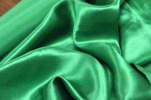 100% PURE SILK CHARMEUSE FABRIC 45" DRESSMAKING SEWING 44 COLOR BY THE YARD - Picture 1 of 84