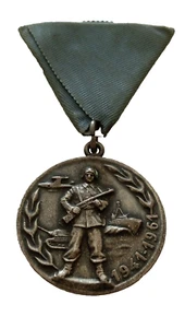 Yugoslavia - Medalla Original 20 Años del Ejército Popular Yugoslavo 1941-1961 - Imagen 1 de 4