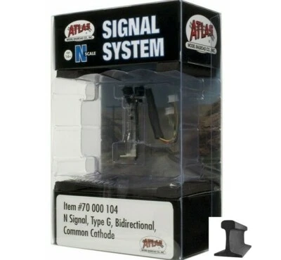 Atlas N Scale ~ New 2025 ~ Signal Type G ~ Bi-Directional With LED's ~ 70000104 - Image 1 of 2