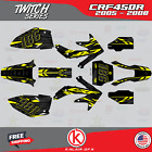 Graphics Kit For Honda Crf450r (2005-2008) Twitch - Yellow