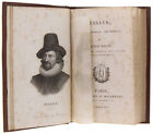 ESSAYS, Moral, Economical, and Political Bacon Francis. 1822