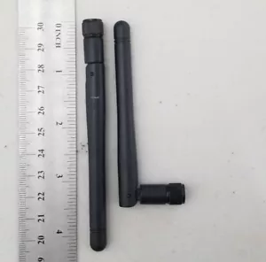 Antenna WiFi 2 Pezzi -4" 8DBi SMA Spina Antenna Compatibile 4G LTE Router Home - Foto 1 di 7