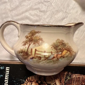 Devonshire Alfred Meakin Staffordshire England Small Pitcher/Creamer Vtg RARE - Picture 1 of 4