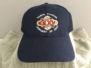 Gorra de béisbol Frito Lay Super Bowl XXXV 35 sombrero Tampa Florida 28 de enero de 2001 - Imagen 1 de 3