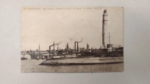 Dunkerque (Dunkirk) - France - Lighthouse - Sepia Tone Postcard - Unused - GC - Picture 1 of 2